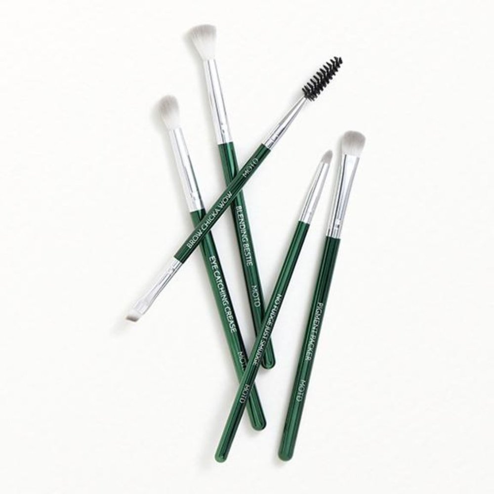 MOTD COSMETICS 5 Eye Brush Set :: NEW IN PACKAGE ::